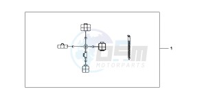 XL1000VAB drawing QUARTET HARNESS