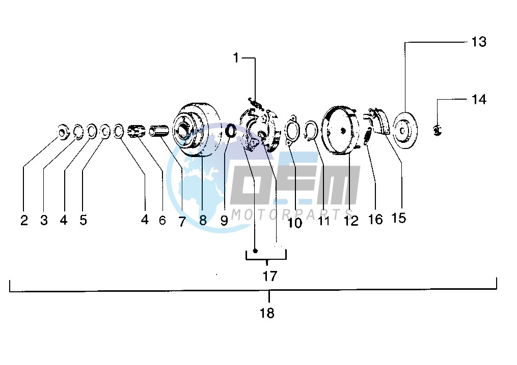 Clutch Single Gear