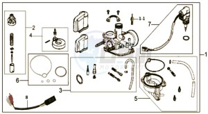 RED DEVIL 50 L6 drawing CARBURATOR