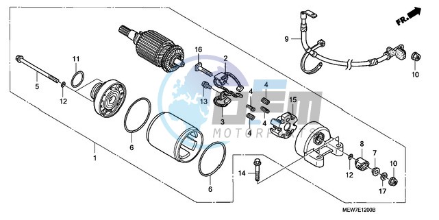 STARTING MOTOR