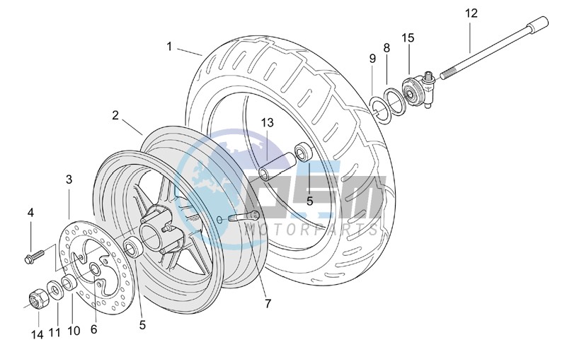 Front wheel