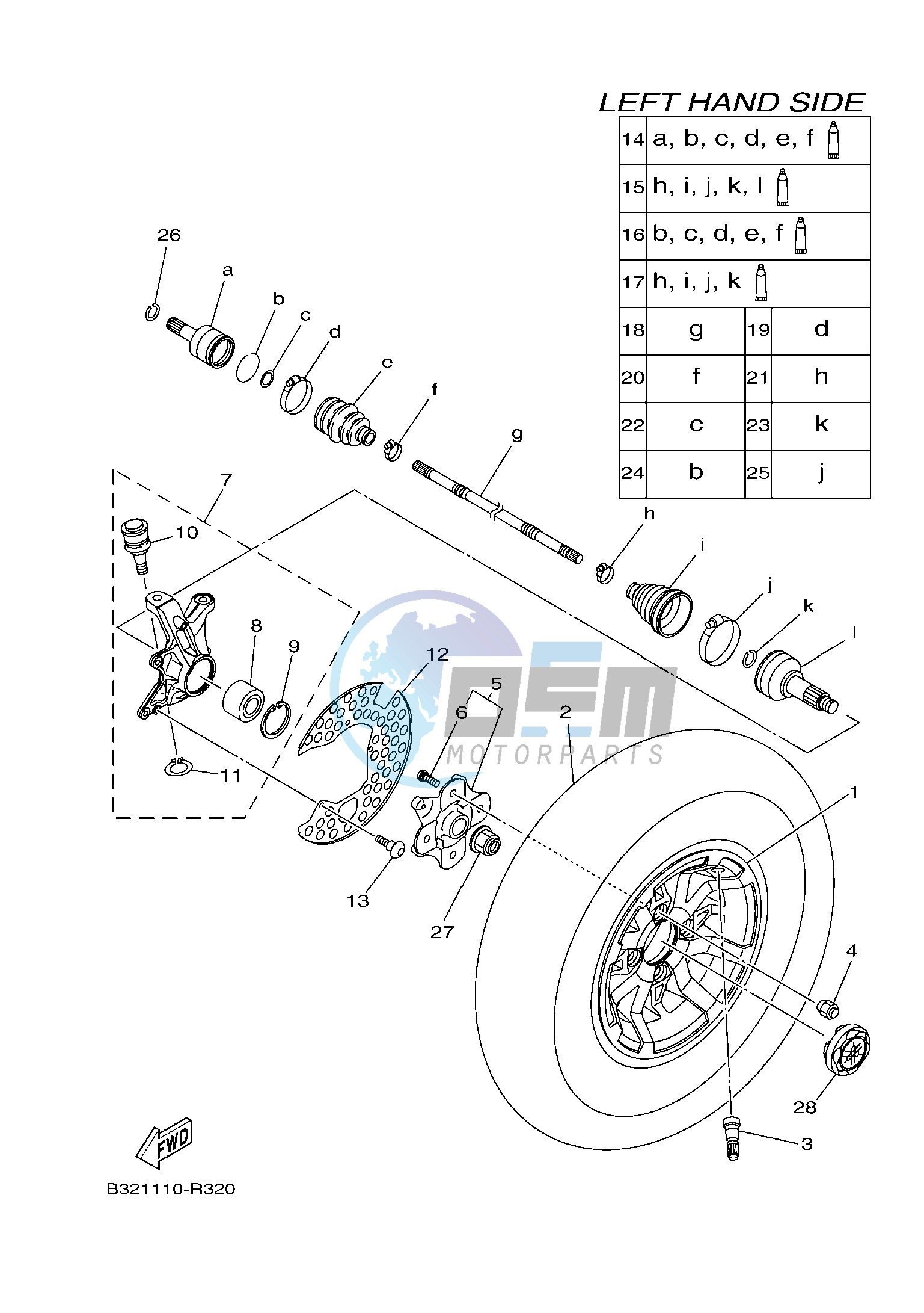 FRONT WHEEL