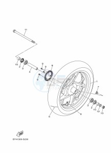 GPD125-A NMAX 125 (BAL8) drawing WINDSHIELD