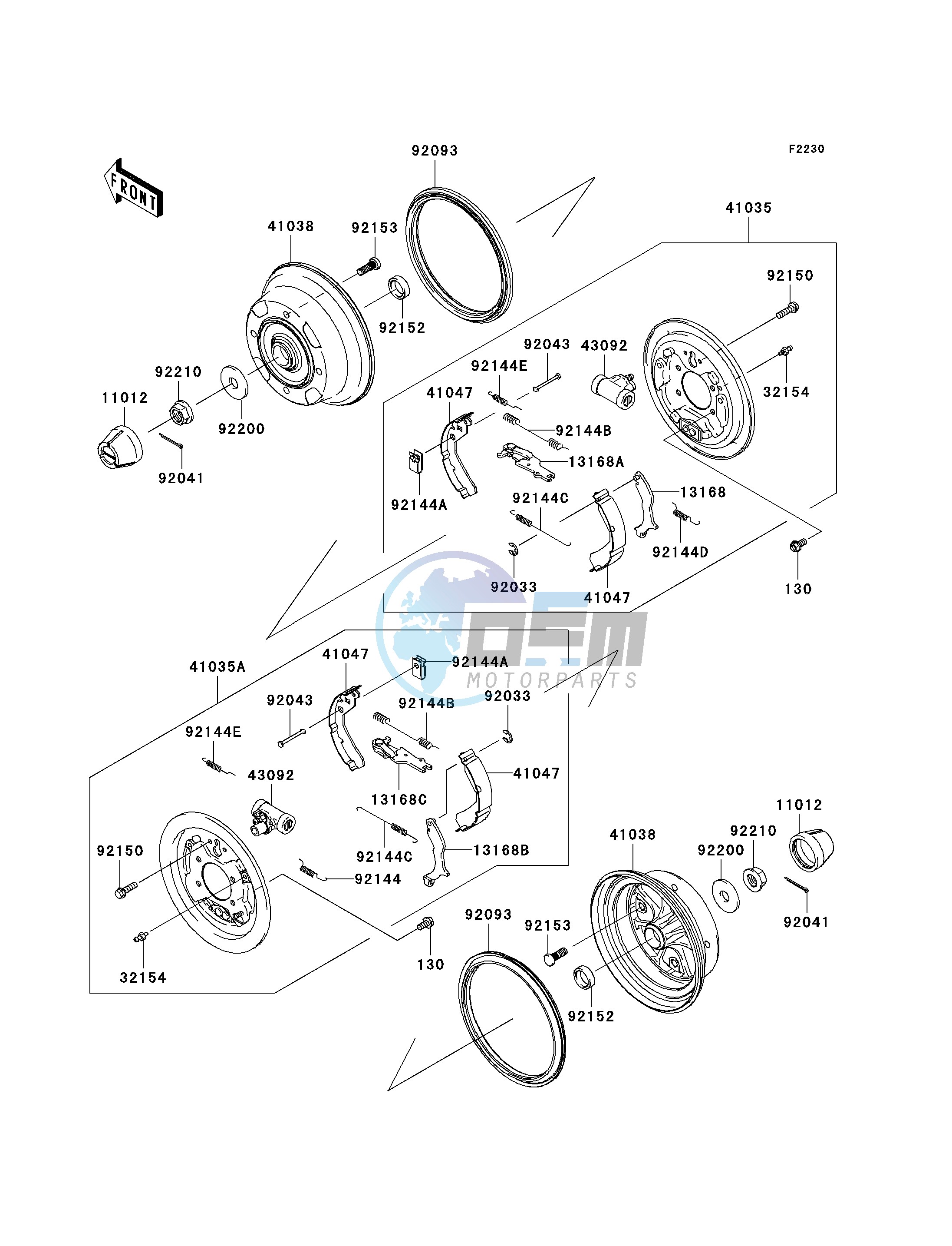 FRONT HUBS_BRAKES