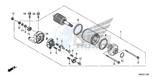 NC700SAD NC700S ABS 2ED - (2ED) drawing STARTING MOTOR