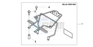 SFX50MM drawing TOP CASE CARRIER