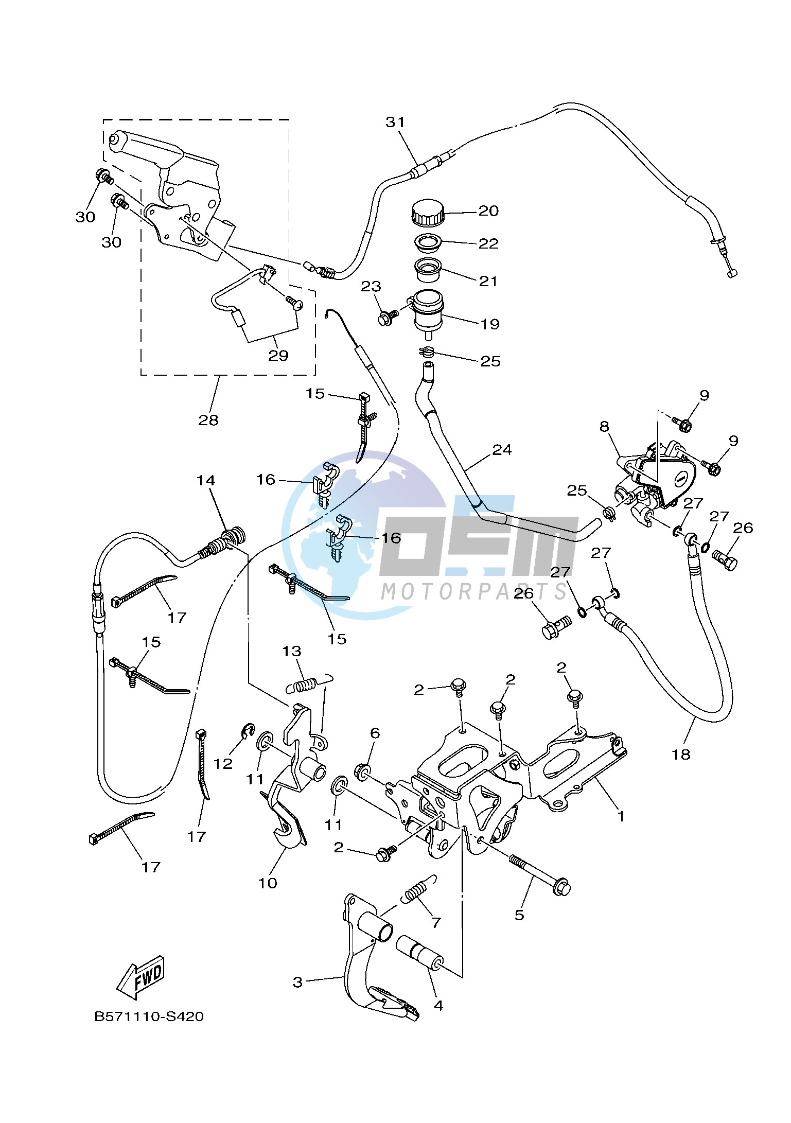 PEDAL WIRE