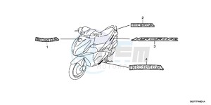 NSC50T2E NSC50T2E UK - (E) drawing MARK (NSC502WH E,F,ED/T2 E,ED)