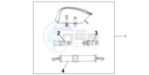 CBR1000RR9 UK - (E / MKH REP) drawing REAR SEAT BAG