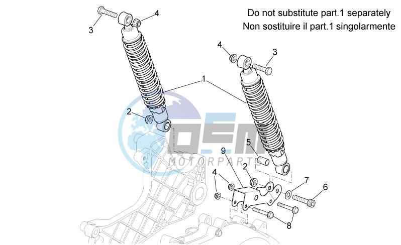 Rear Shock absorber