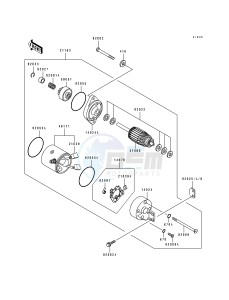 JS 440 [JS440] (A15-A16) [JS440] drawing STARTER MOTOR-- TC440B-039909&NAMI.054870- -