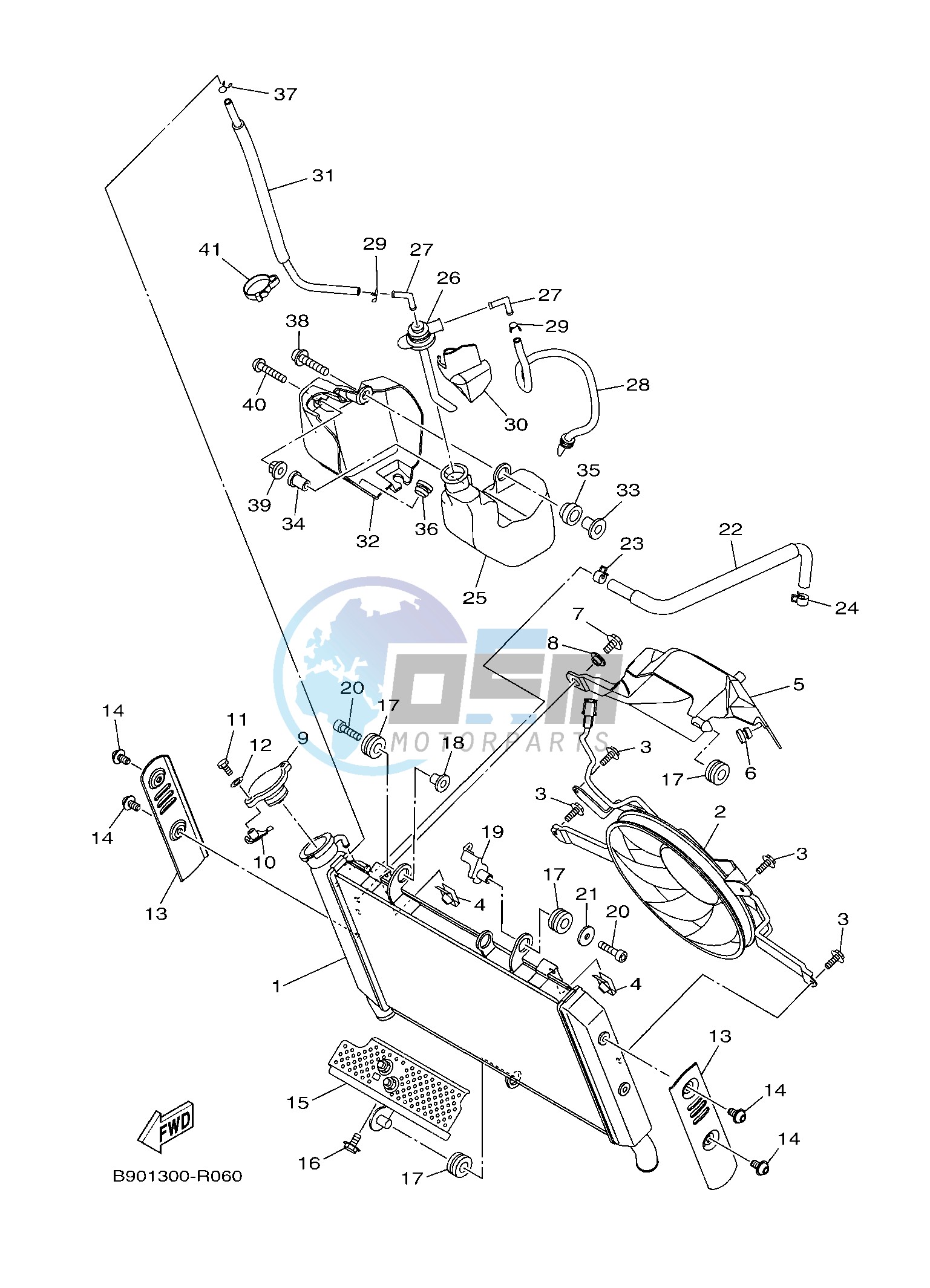 RADIATOR & HOSE