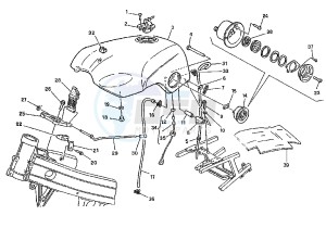 MITO EVOL.125 drawing FUEL TANK