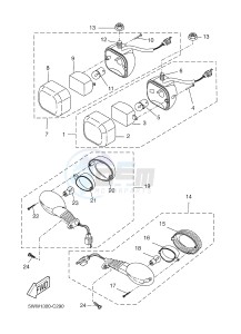 CW50 BOOSTER (5WWN) drawing FLASHER LIGHT