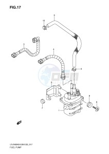 LT-Z400 (E28-E33) drawing FUEL PUMP