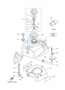 F2-5AMHL drawing CARBURETOR