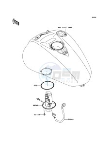 VN2000 CLASSIC VN2000H9F GB XX (EU ME A(FRICA) drawing Fuel Pump