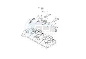 YZF R6 & LIMITED EDITION 07 600 drawing AIR INDUCTION SYSTEM