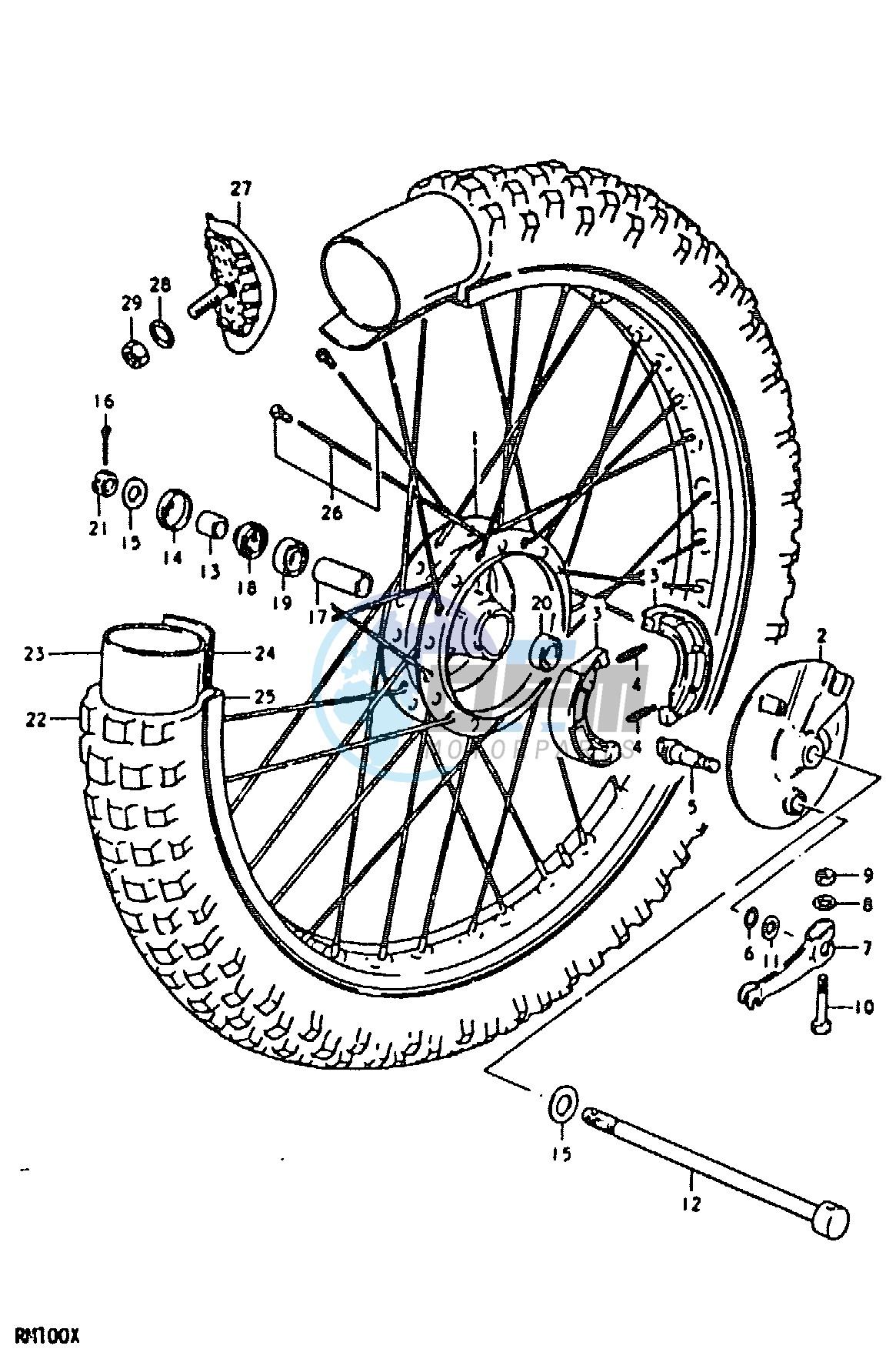 FRONT WHEEL