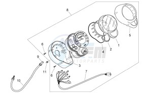 Mojito custom 50 2t (eng. piaggio) drawing Dashboard