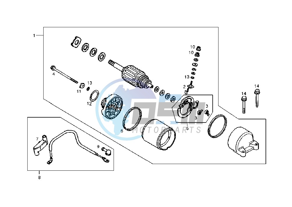 STARTING MOTOR