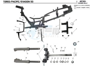 TOREO-PACIFIC-50-PACIFIC drawing CHASSIS