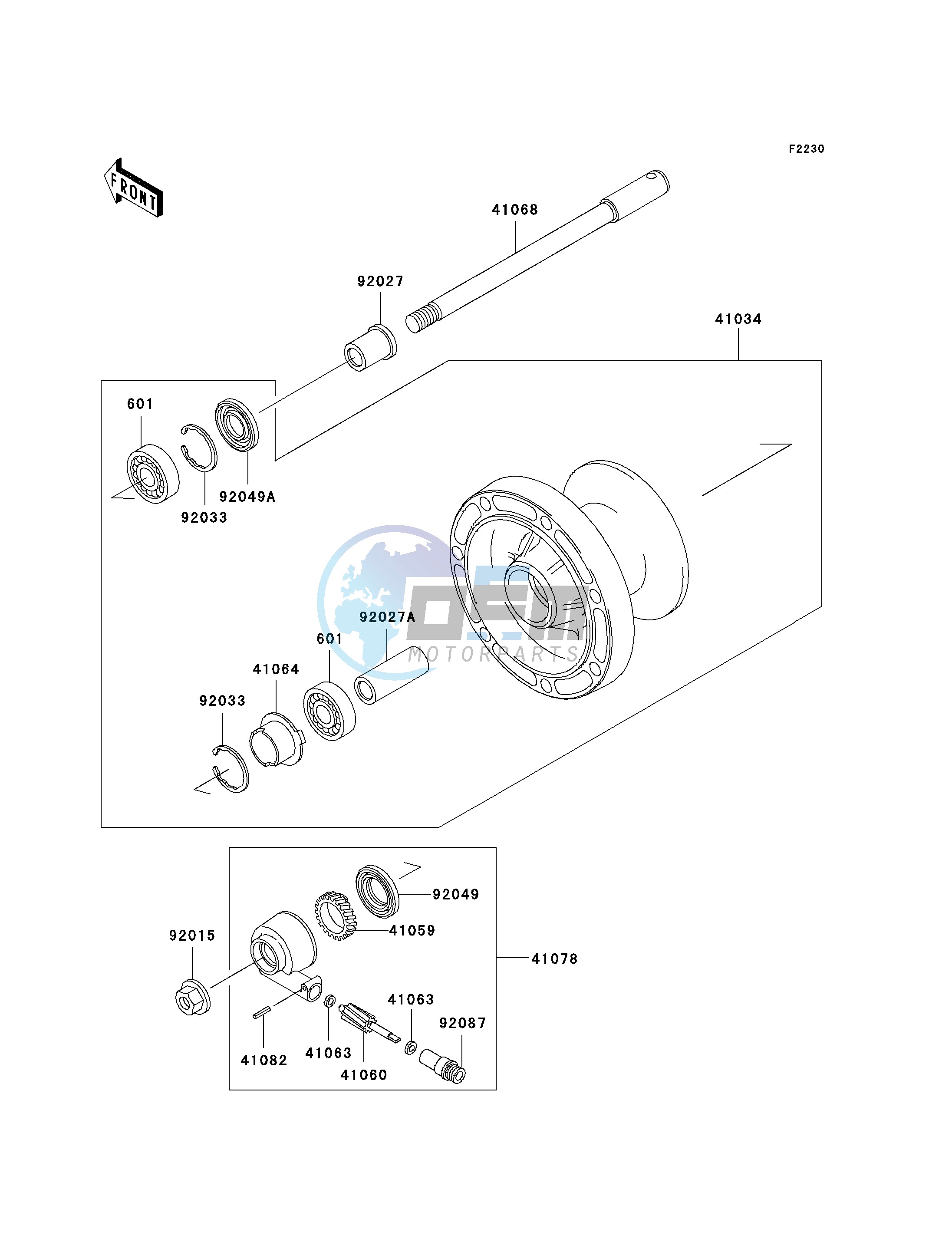 FRONT WHEEL