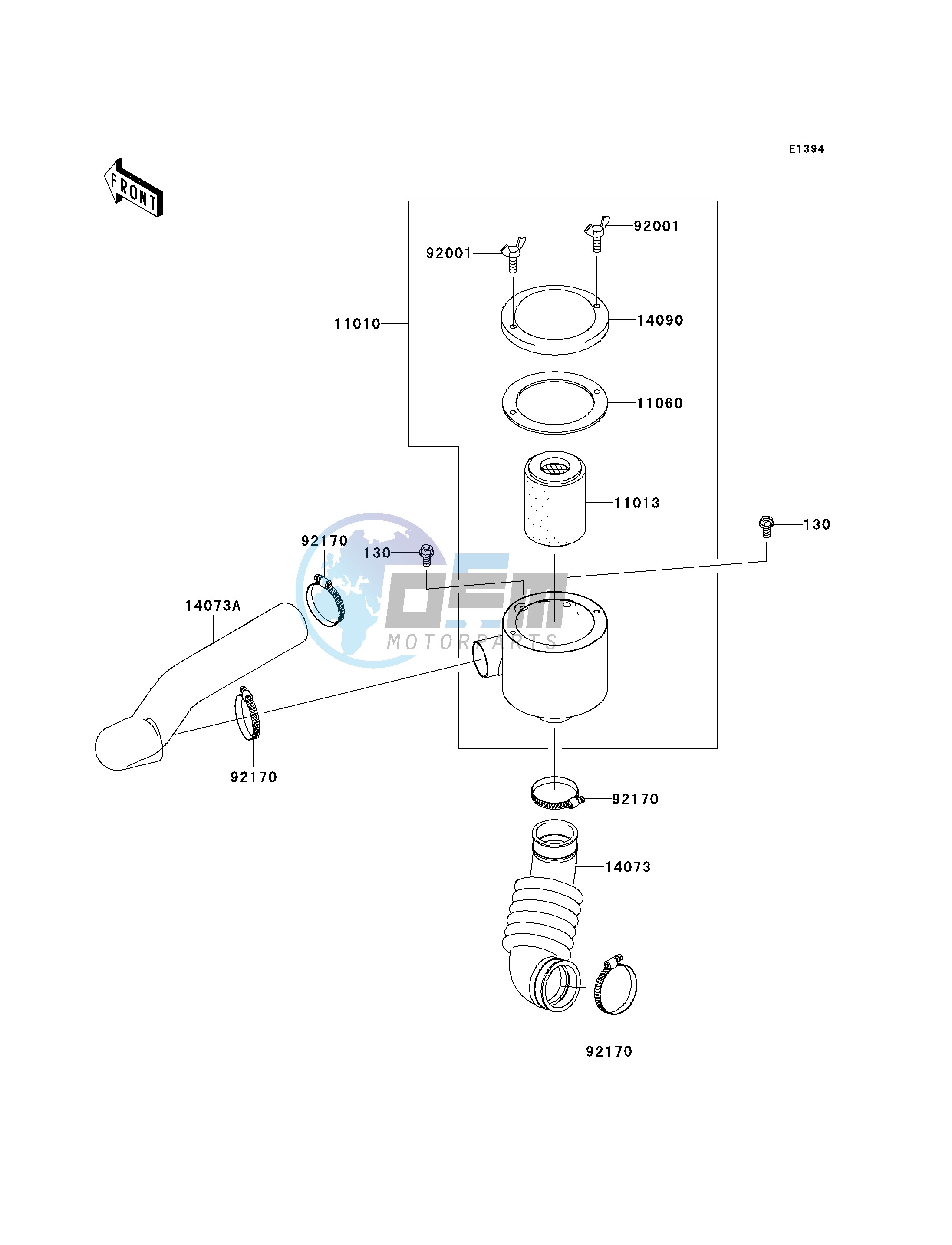 AIR CLEANER-BELT CONVERTER