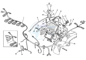 RIVER 500 drawing ELECTRIC SYSTEM