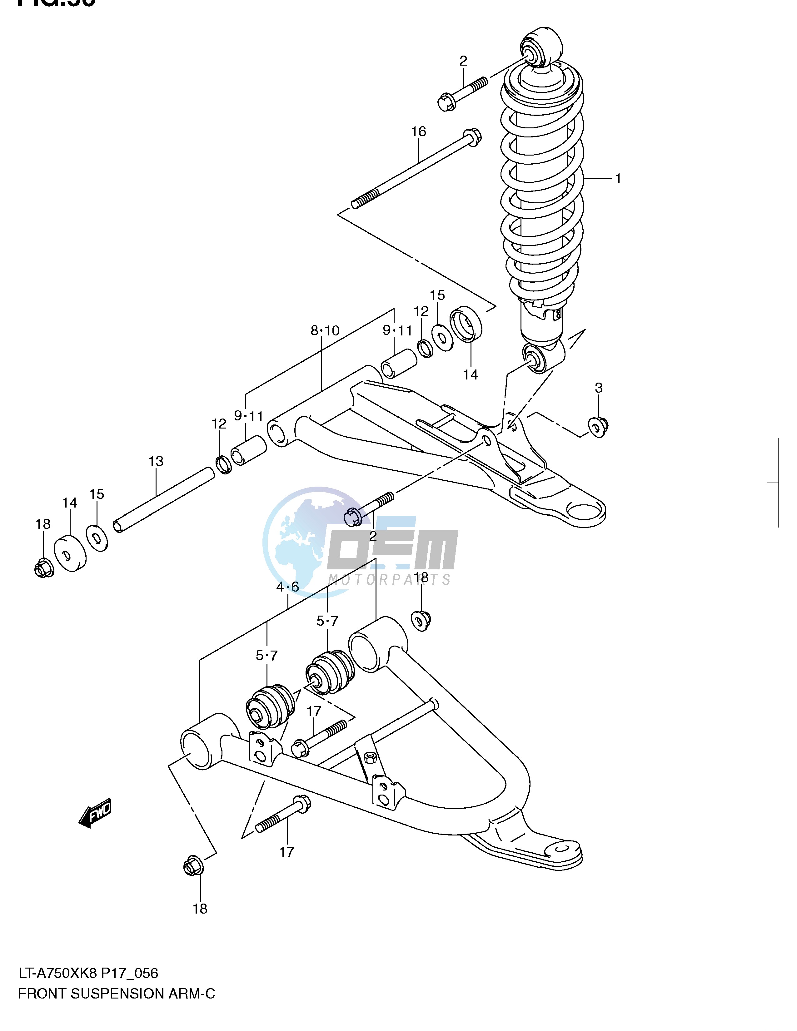 FRONT SUSPENSION ARM