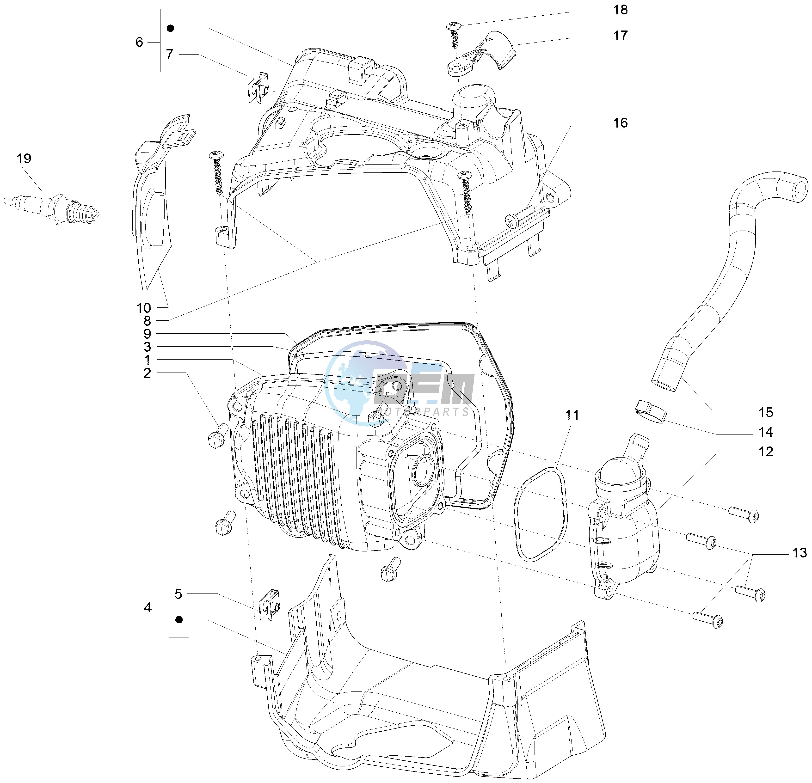 Cylinder head cover