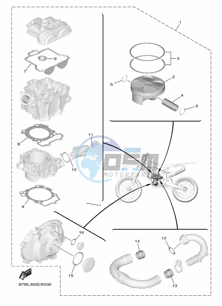 PISTON REBUILT KIT