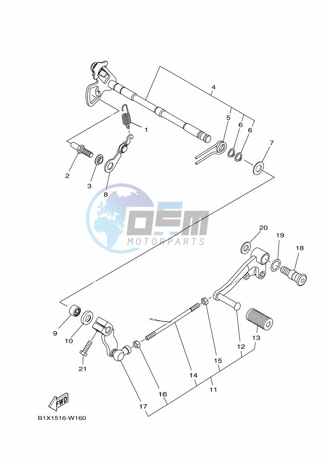 SHIFT SHAFT