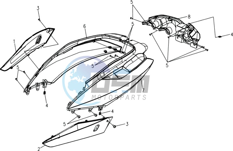 COWLING / TAIL LIGHT