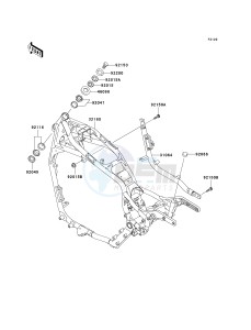 VN 1500 D[VULCAN 1500 CLASSIC] (D1-D2) [VULCAN 1500 CLASSIC] drawing FRAME