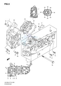 UH125 BURGMAN EU drawing CRANKCASE