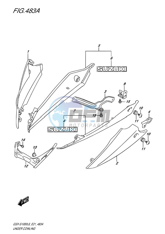 UNDER COWLING