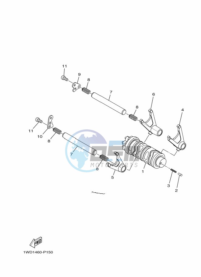 SHIFT CAM & FORK