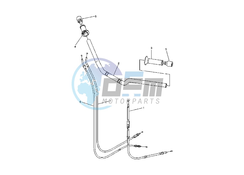 STEERING HANDLE- CABLE