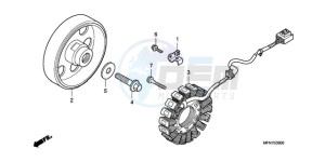 CB1000RA UK - (E / MPH) drawing GENERATOR