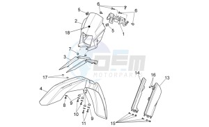 RXV-SXV 450-550 Enduro-Supermotard drawing Front body I