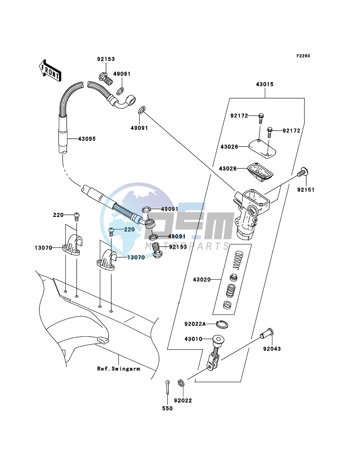 Rear Master Cylinder