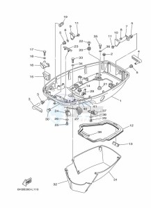 70BETOL drawing BOTTOM-COWLING