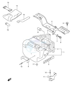 LT-F500F (P28-P33) drawing REAR BOX