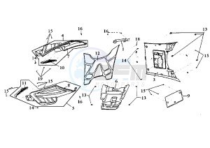 SHARK - 125 cc drawing FLOOR