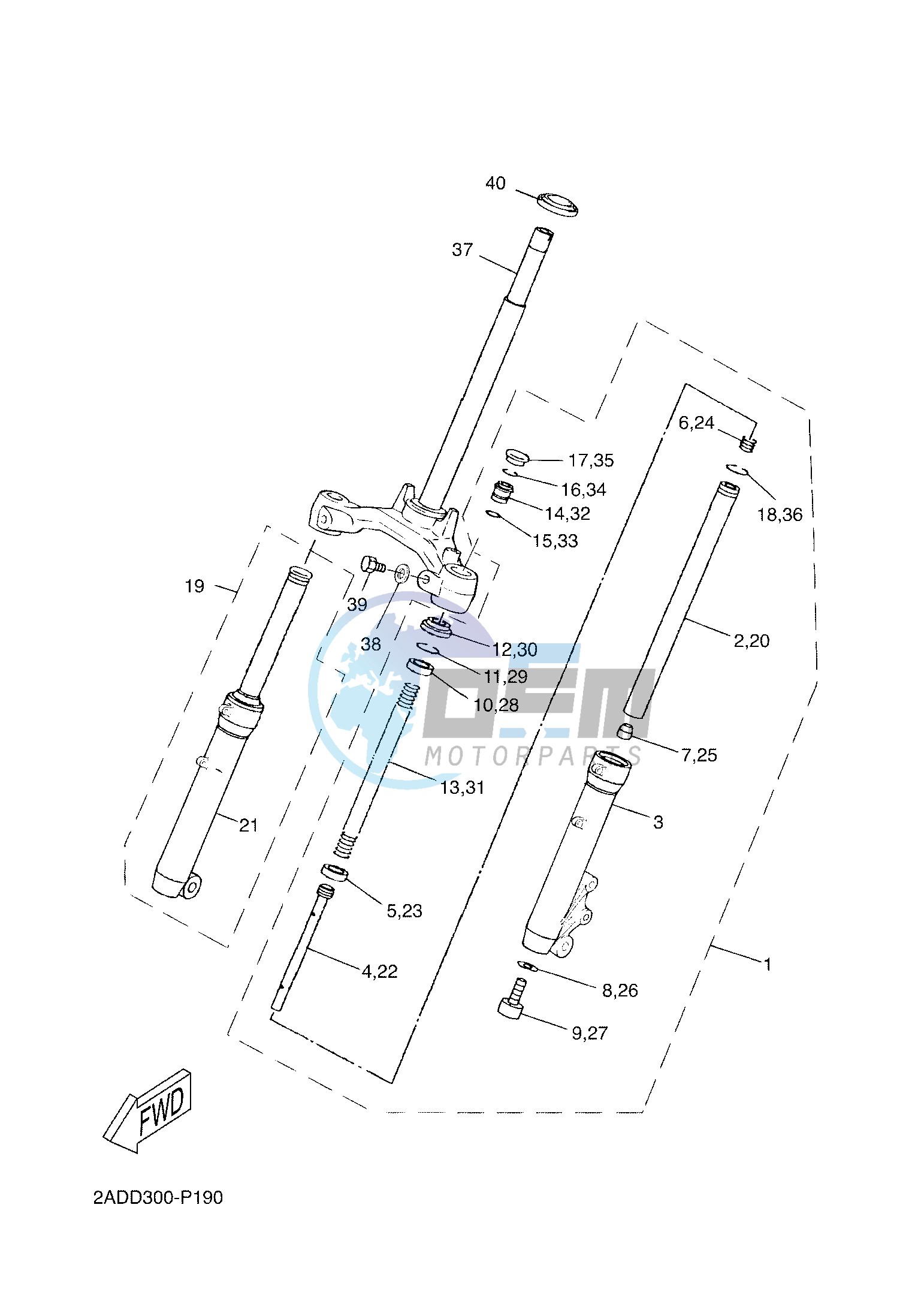 FRONT FORK 1