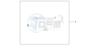 ST1300A9 Australia - (U / ABS MME) drawing 12V DC SOCKET