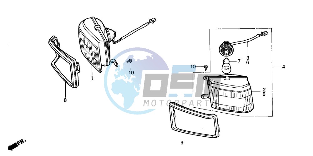 CORNERING LAMP (SI)