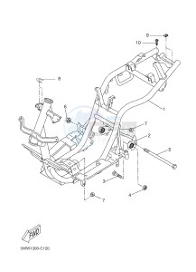 CW50LN BOOSTER (1WP3 1WP4) drawing FRAME