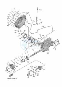 YXF850ES YX85FPSP (BARM) drawing MIDDLE DRIVE GEAR